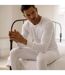 Homme Sous-Vêtements Thermique Manche Longue Haut-5