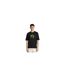 T-shirt Manches Courtes Motif/style Soleil Nugix Homme Noir Hugo-1