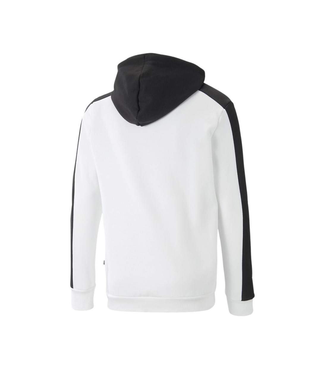 Sweat blanc/noir homme puma block - l-2