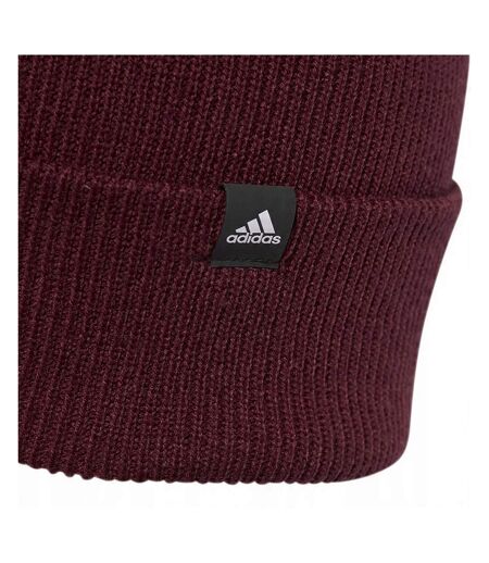 Bonnet Style Logo Brodé Var Rouge Adidas