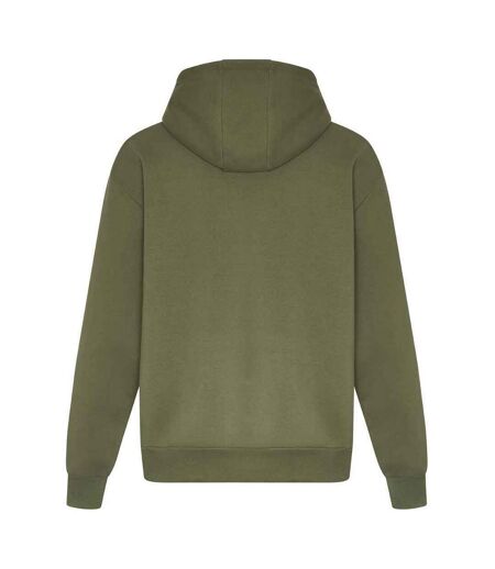 Mens signature heavyweight hoodie earthy green Awdis