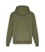 Mens signature heavyweight hoodie earthy green Awdis