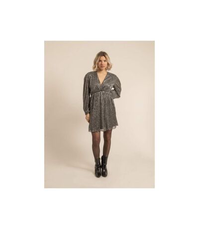 Robe courte lamée ITAMIA - Dona X Lisa