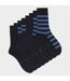 Lot de 4 paires de chaussettes rayées ECODIM-3