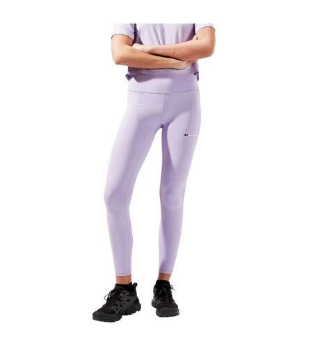 Womens/ladies core logo leggings purple Berghaus