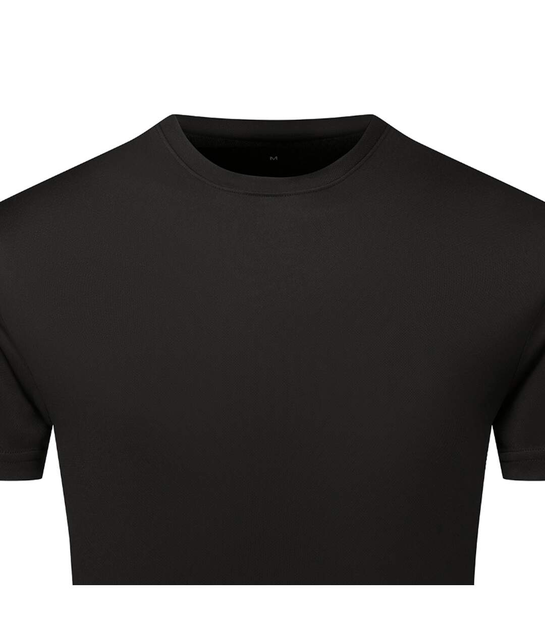 T-shirt Motif/style Texturé Homme Noir TriDri-2