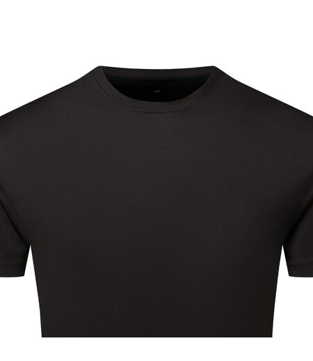 T-shirt Motif/style Texturé Homme Noir TriDri