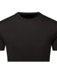 T-shirt Motif/style Texturé Homme Noir TriDri-2
