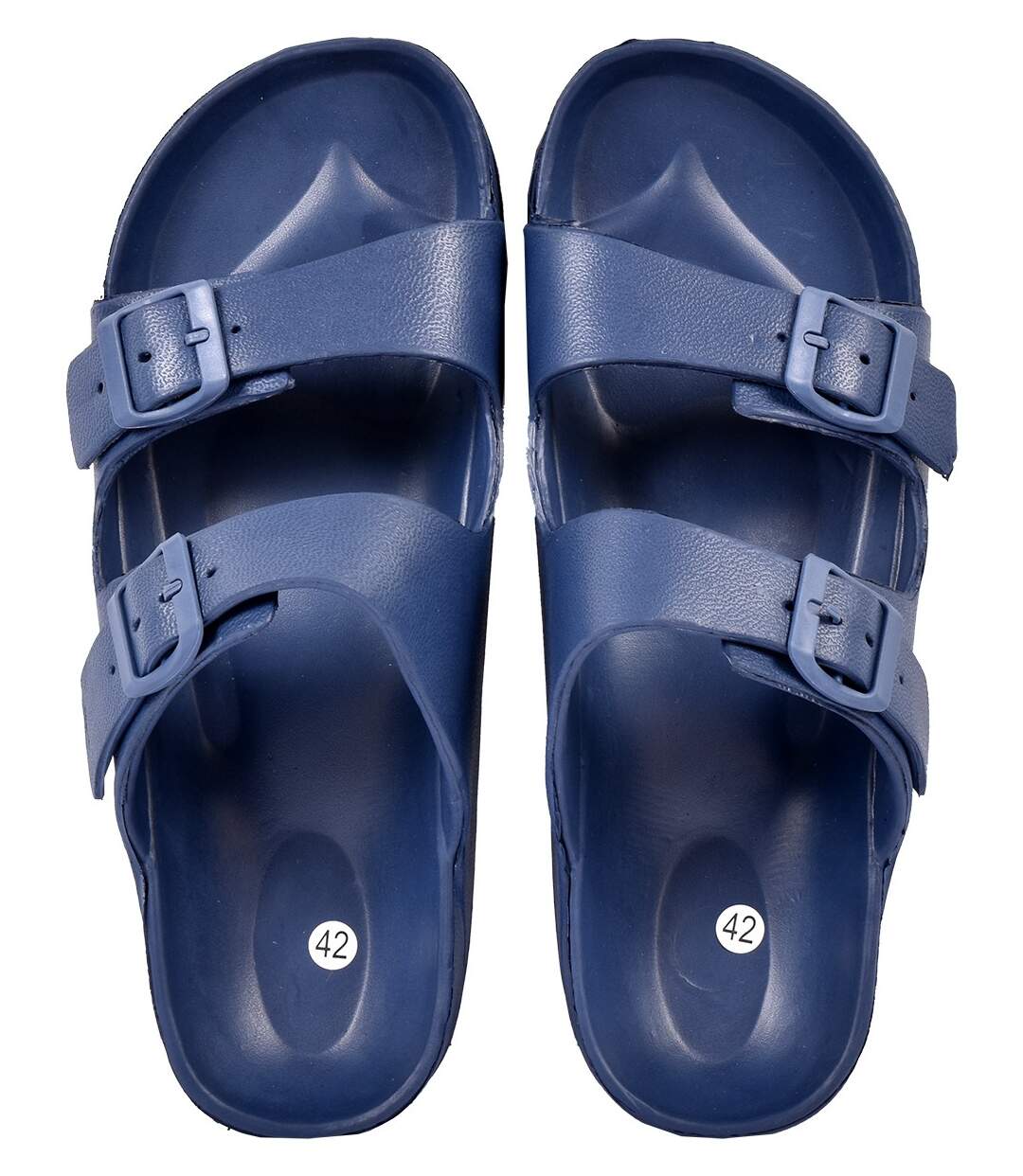Sandales Mules EVA Boucle MBS01409 MARINE-3