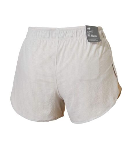 Short De Course Race Day Femme Gris Rouge New Balance