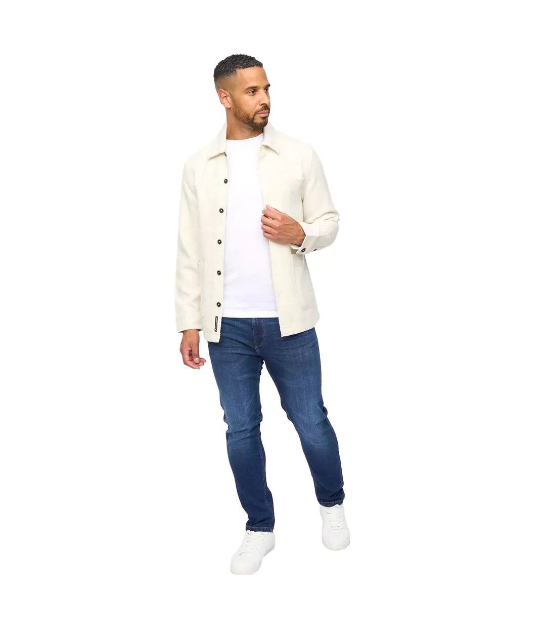 Surchemise Motif/style Texturé Haynerson Homme Écru Bewley & Ritch-4
