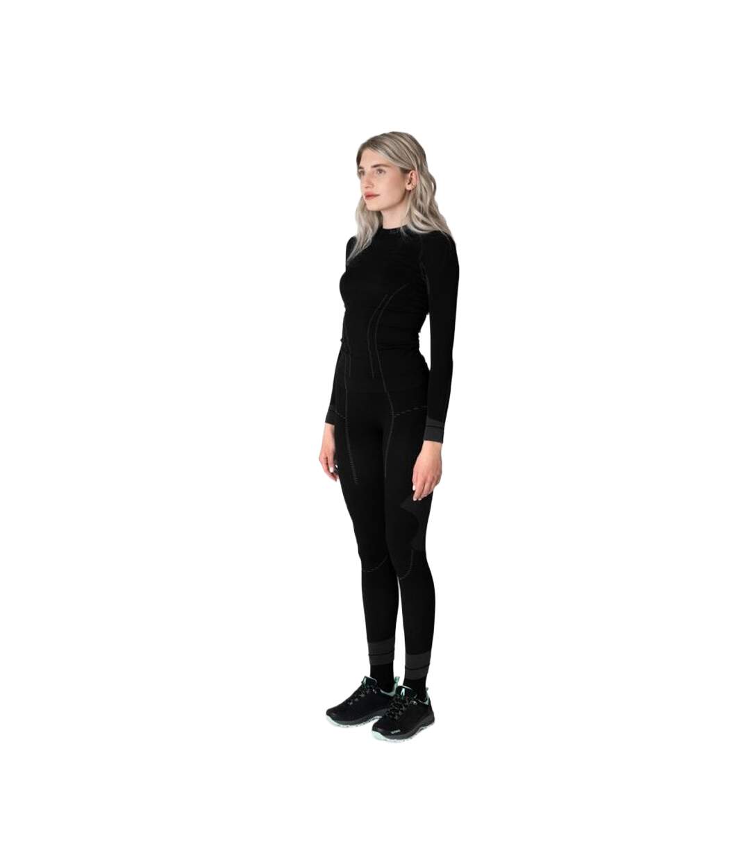 Ensemble Thermique Tactical Femme Noir Alpinus-3