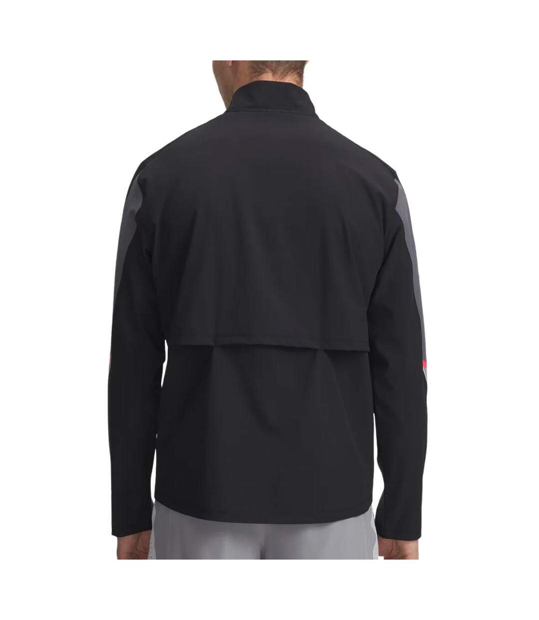 Veste de survêtement noire homme under armour velociti-2