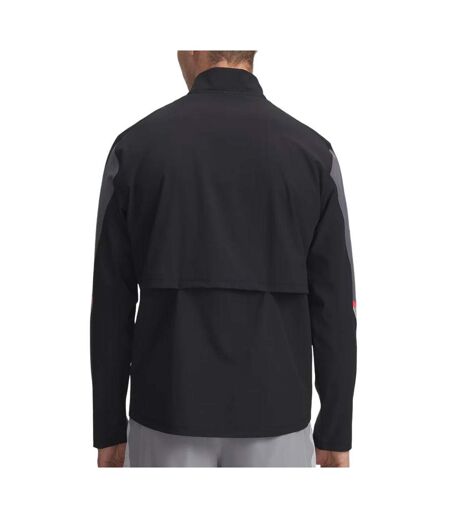 Veste de survêtement noire homme under armour velociti
