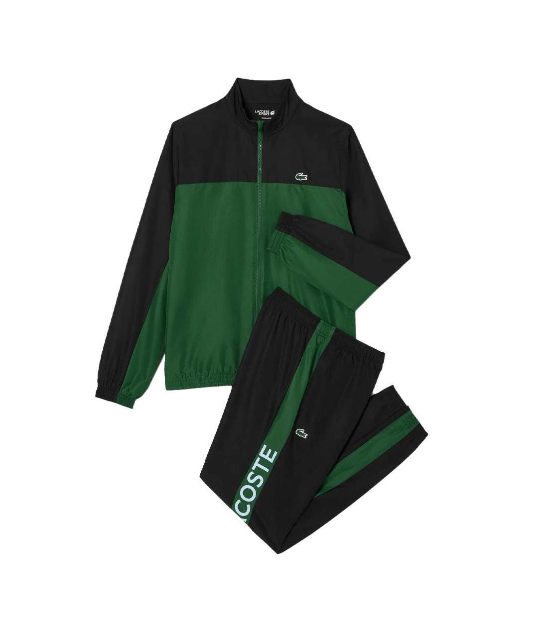 Ensemble de survetement vert homme lacoste technical capsule-2