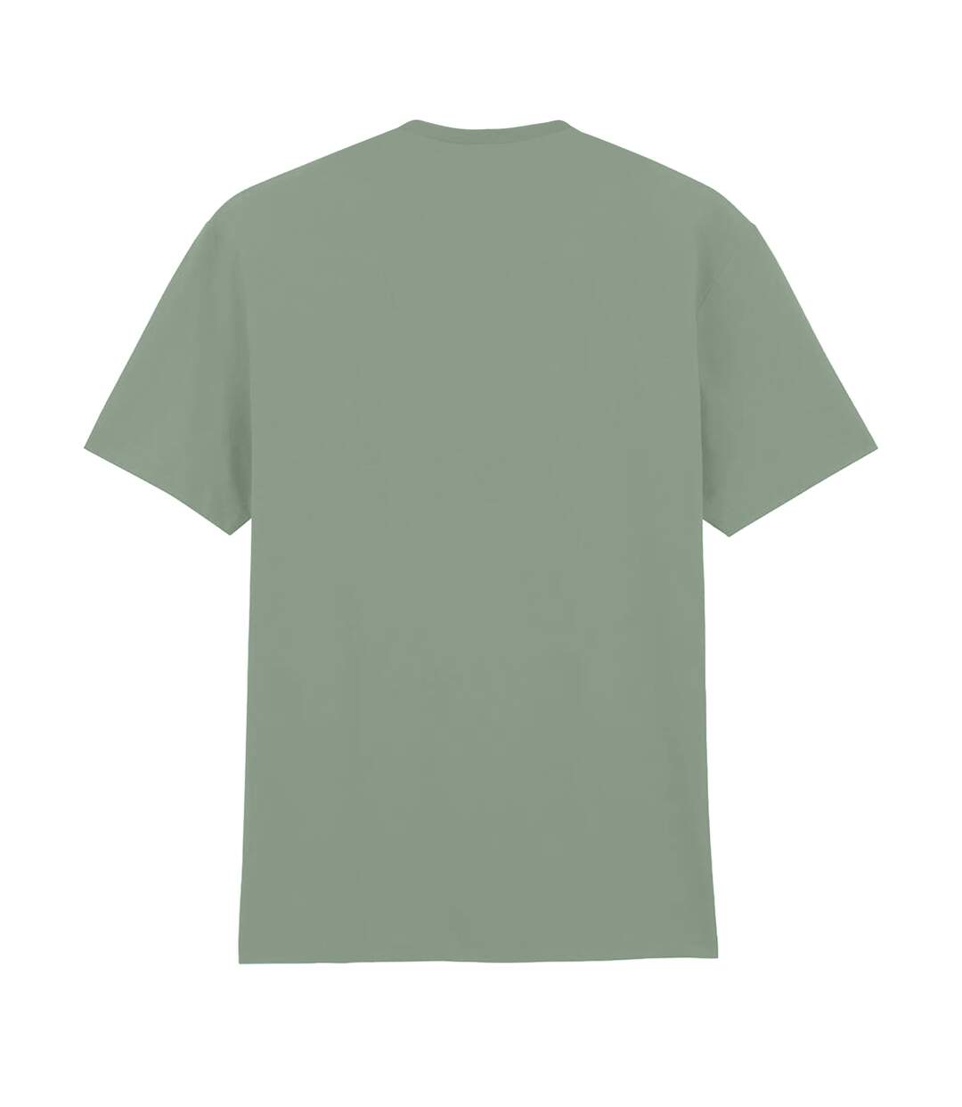 T-shirt Léger Et Uni En Coton Homme Vert De Gris Clair Gildan-3