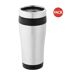 Pack of 2  Elwood insulated tumbler  17.6 x 8.3 cm silver/solid black Bullet