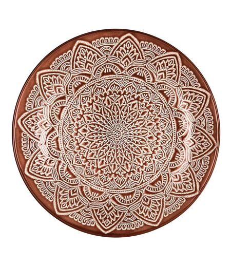 Lot de 6 Assiettes à Dessert Sahara 19cm Terracotta