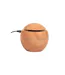 Diffuseur de Parfum Effet Bois Sphère  10cm Marron-5