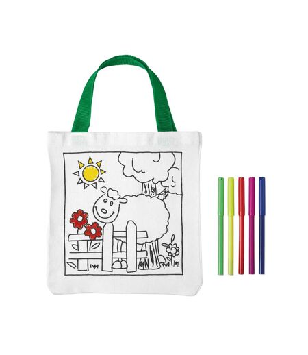 Tote Bag Mateusz 21,5 Cm X 22 Cm Blanc MidOcean
