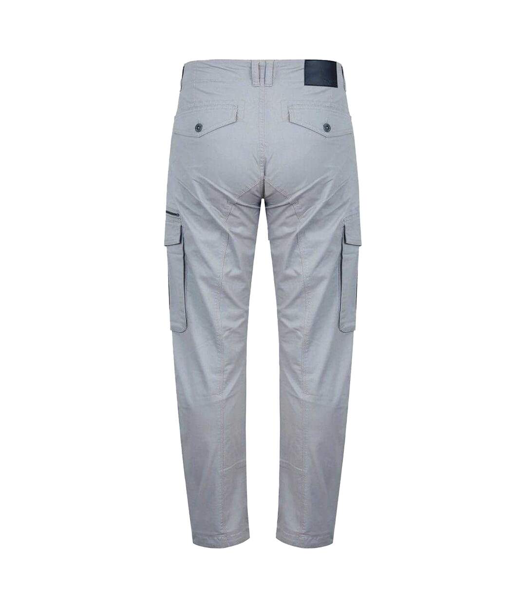 Pantalon À Poches Homme Gris Chiné Firetrap-2