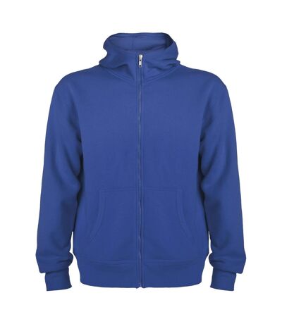 Roly Unisex Adult Montblanc Full Zip Hoodie (Royal Blue)