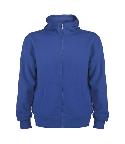 Veste à capuche montblanc adulte bleu roi Roly