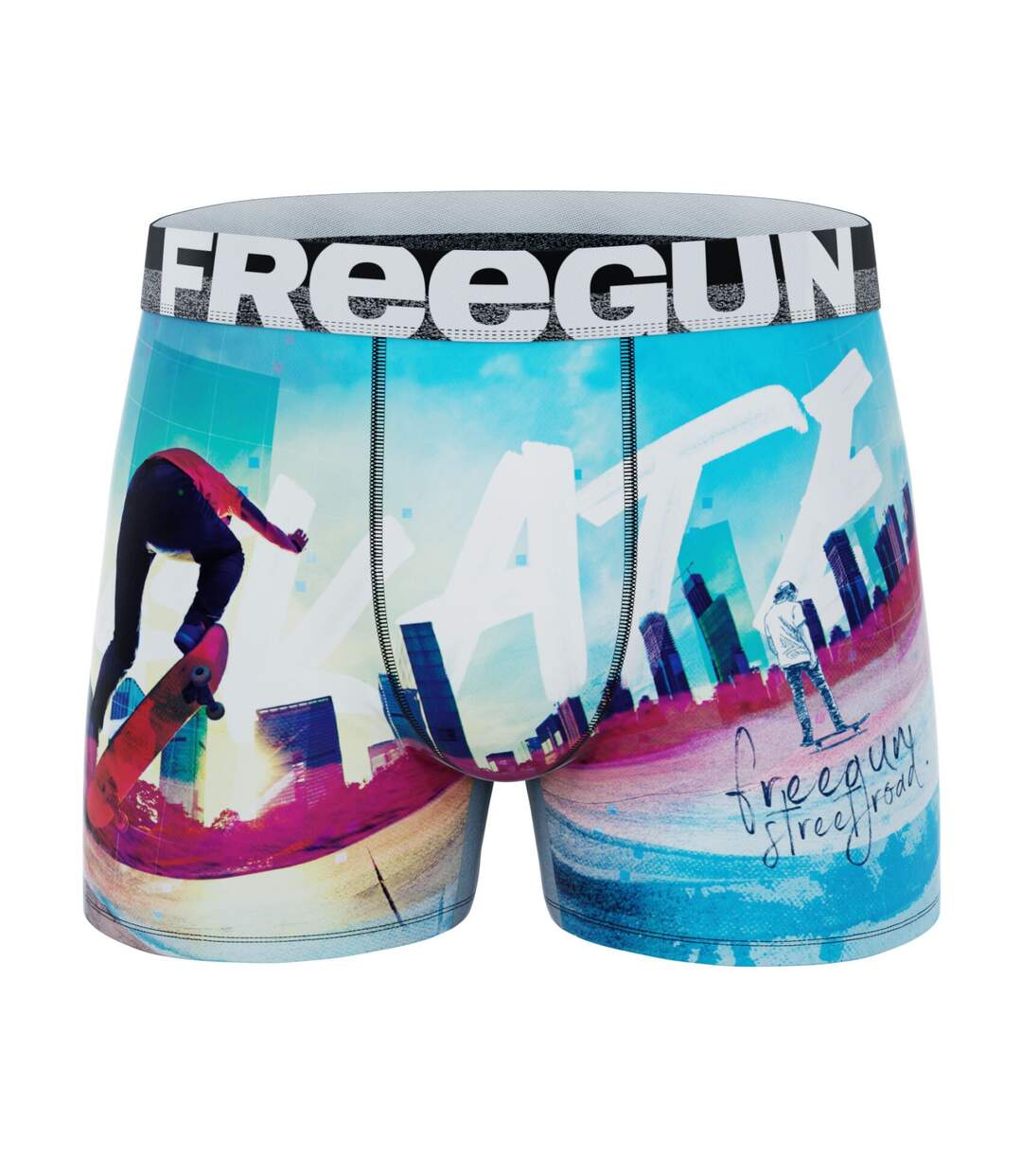 Lot de 4 boxers homme Extremes Sports  Freegun-5