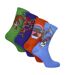 4 Pairs Mens Novelty Japanese Style Cotton Socks with Fun Patterns-1