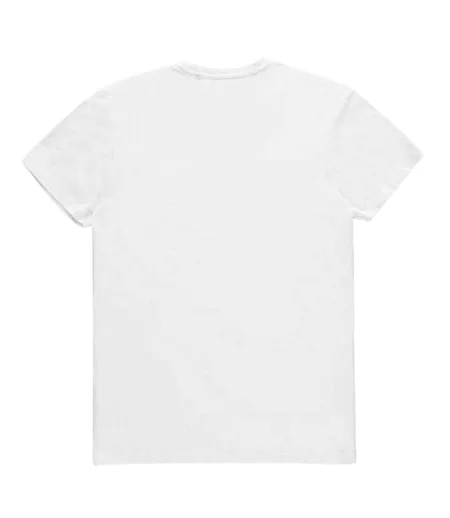 T-shirt Homme Blanc Bleu Ciel Captain Tsubasa