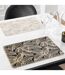 Set de Table Métallisé Folis 30x45cm Noir & Or-2
