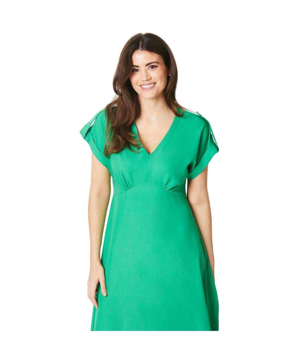 Robe mi-longue femme vert Debenhams