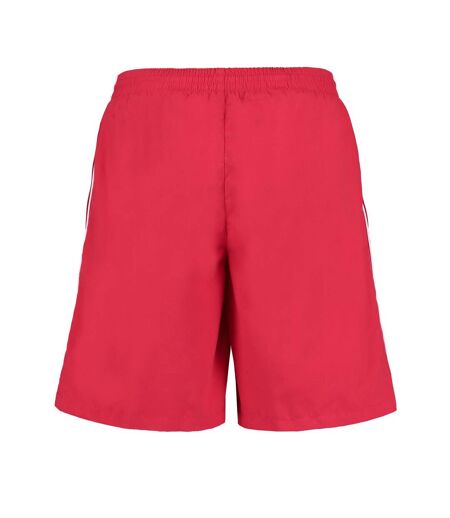 Short track homme rouge / blanc GAMEGEAR