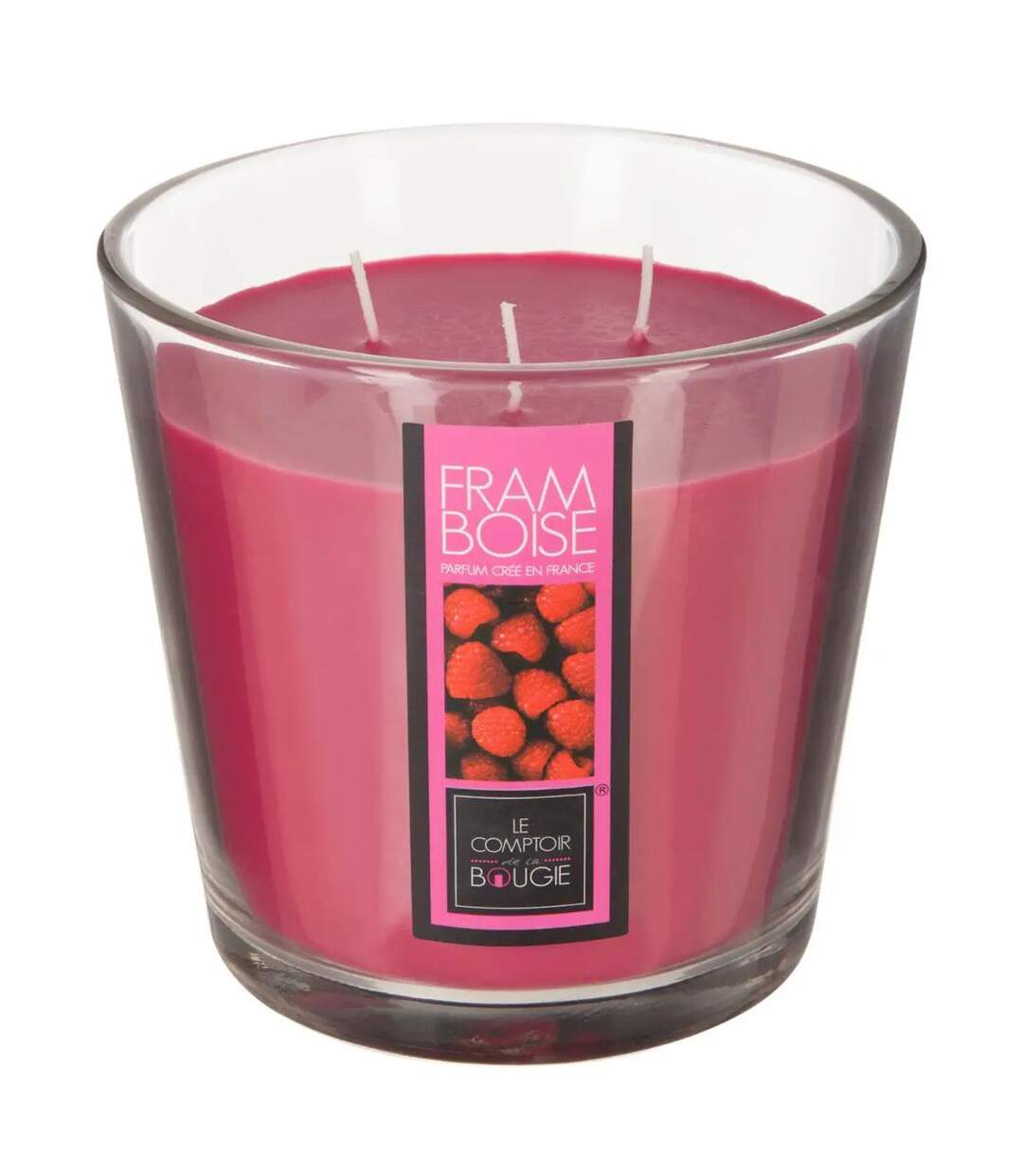 Bougie Parfumée Nina 500g Framboise-1