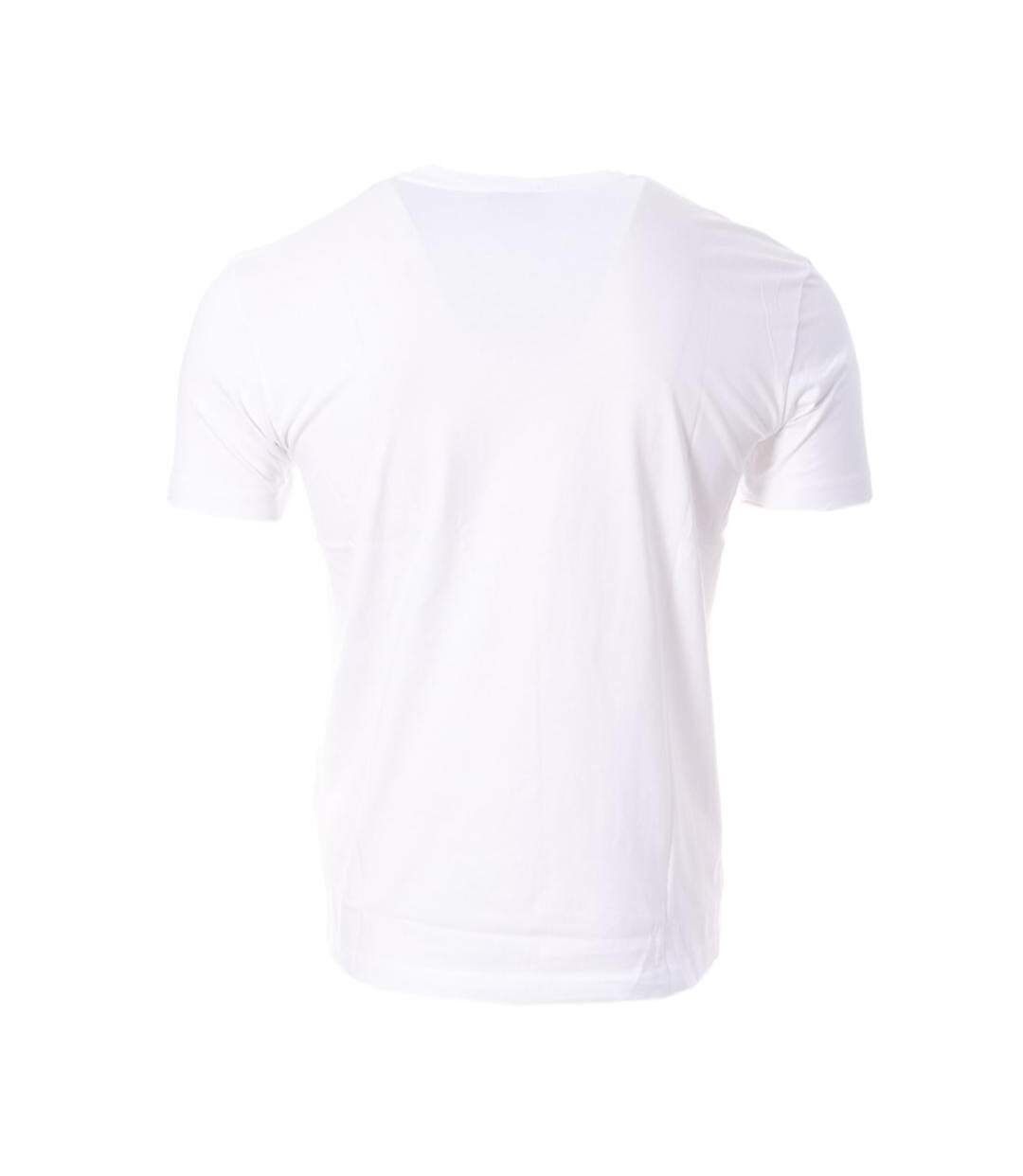 T-Shirt blanc/rose homme diesel diegos - 3xl-2