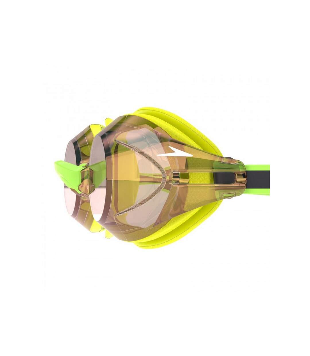 Lunettes De Natation Style Miroir Vanquisher 3.0 Adulte Jaune Speedo-3