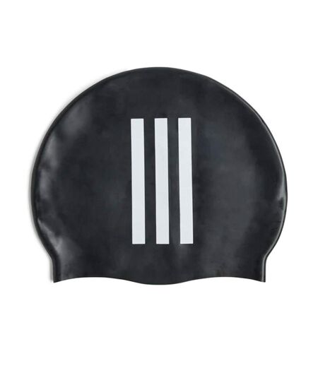 Bonnet de bain  noir adidas kids 3 bandes