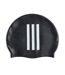 Bonnet de bain  noir adidas kids 3 bandes-2