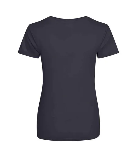 T-shirt Femme Bleu Marine Oxford AWDis Cool