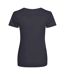T-shirt Femme Bleu Marine Oxford AWDis Cool-2