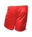Precision Unisex Adult Micro-Stripe Football Shorts (Red)
