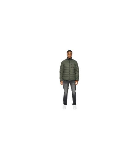Doudoune Matelassée Carricore Homme Olive Foncé Duck And Cover