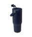 Bronx Dual Function Lid Recycled Stainless Steel Insulated 900ml Tumbler One Size Navy Generic-3