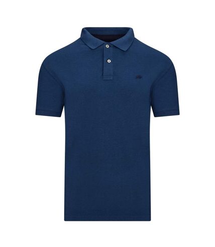 Polo bio classique pour hommes denim Raging Bull