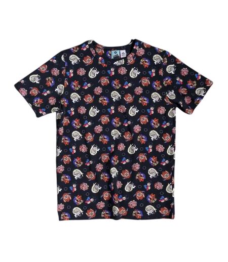 Unisex Adult Friends All-over Print T-shirt Black Labyrinth