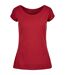 T-shirt Femme Bordeaux Build Your Brand-1