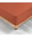 Drap Housse Percaline 140x190cm Terracotta-3