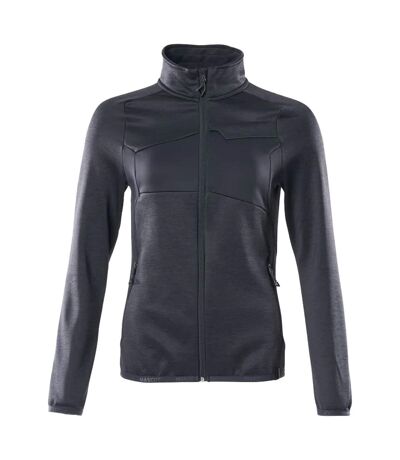 Womens/ladies Accelerate Fleece Jacket Dark Navy Mascot