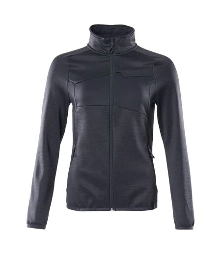 Womens/ladies Accelerate Fleece Jacket Dark Navy Mascot