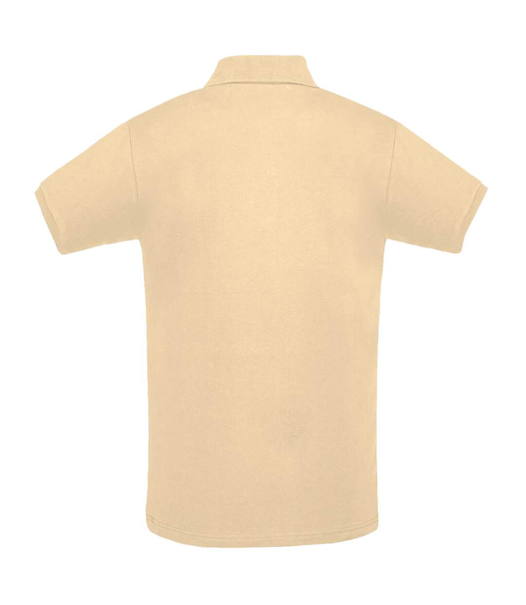 Polo manches courtes perfect homme beige SOLS-3